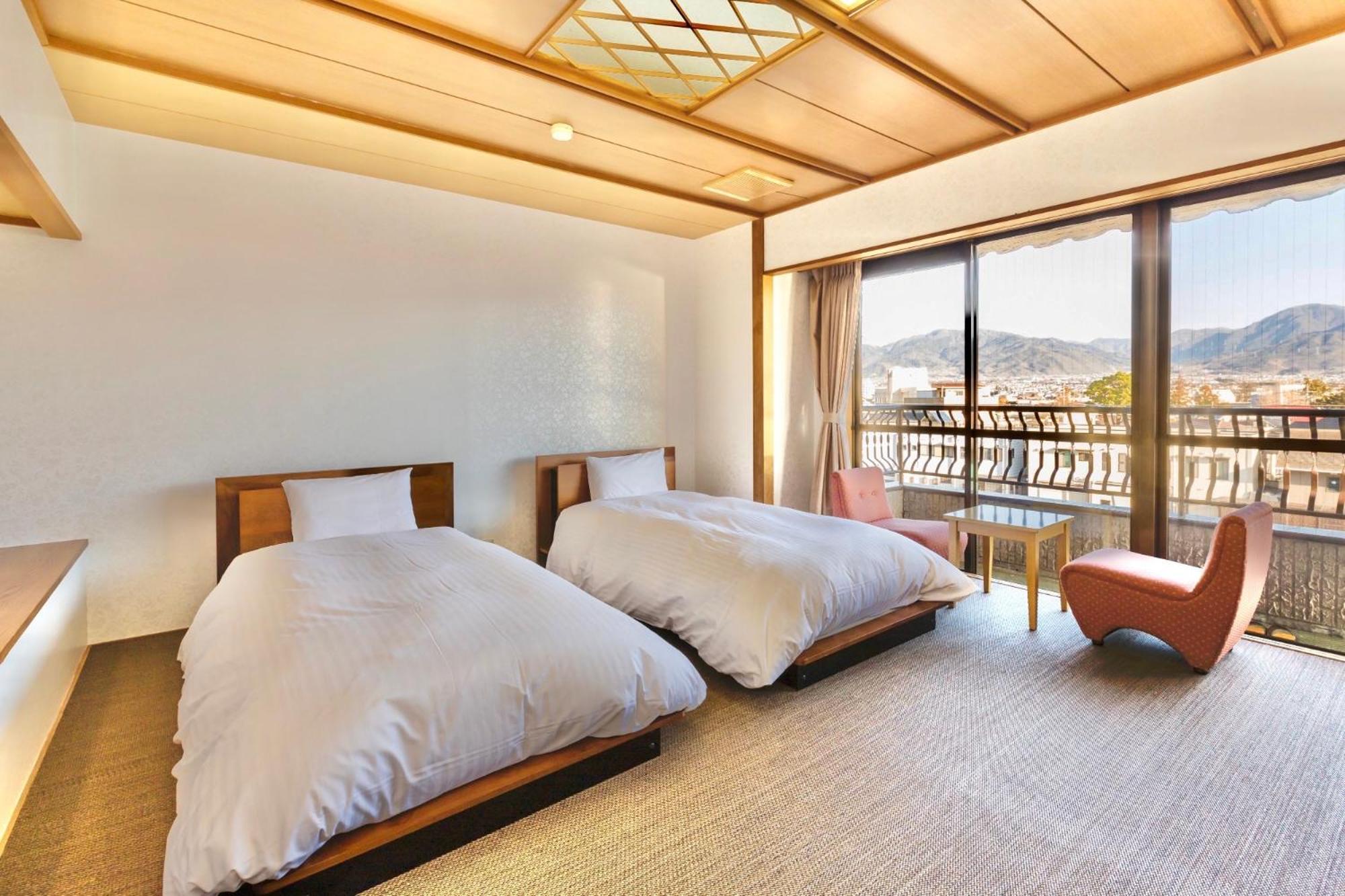 Japanese Onsen Ryokan Kohakuen Fuefuki Экстерьер фото